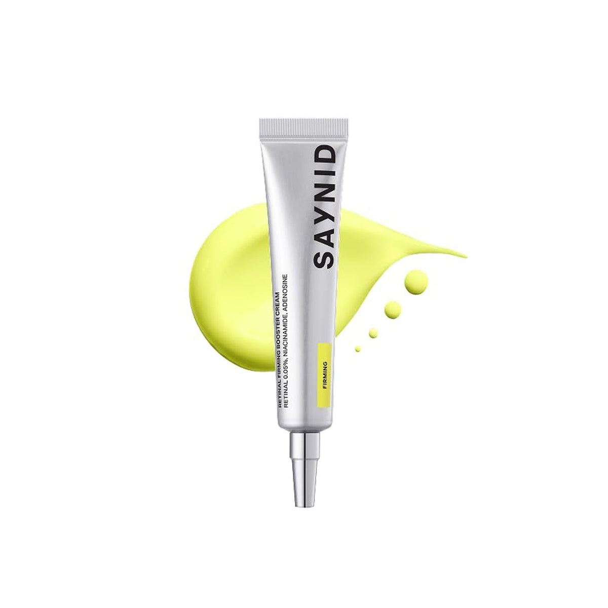 SAYNID SAYNID Retinal Firming Booster Cream 15ml - soothing - front bottle shot