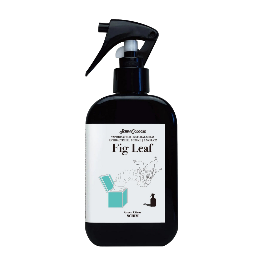 SCHIM SCHIM Fig Leaf Fabric & Room Perfume 200ml [Scent of Crushed Leaves and Fig Pulp] - soothing - front bottle shot