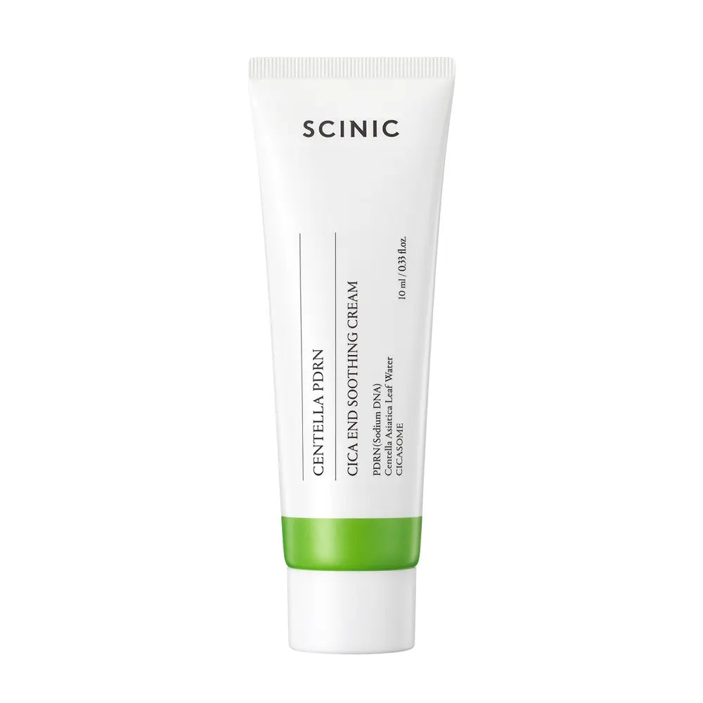 SCINIC SCINIC Centella PDRN Cica End Soothing Cream 10ml - soothing - front bottle shot