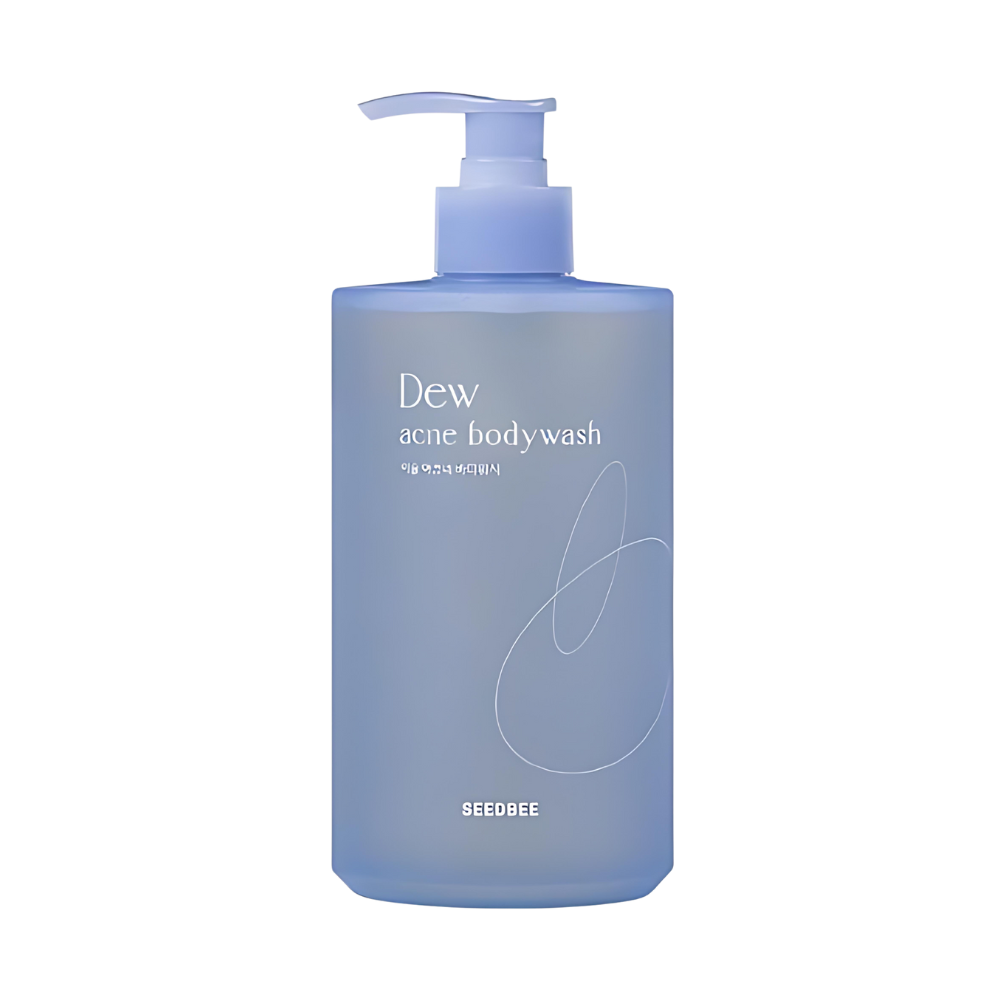 SEEDBEE SEEDBEE Dew Acne Body Wash 500ml - soothing - front bottle shot