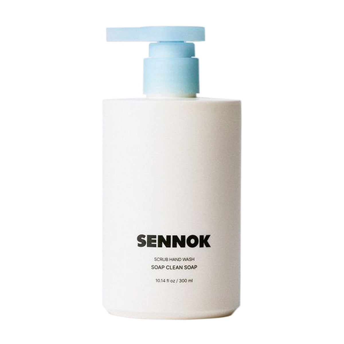 SENNOK SENNOK Scrub Hand Wash Soap Clean Soap 300ml - hydrating - front bottle shot