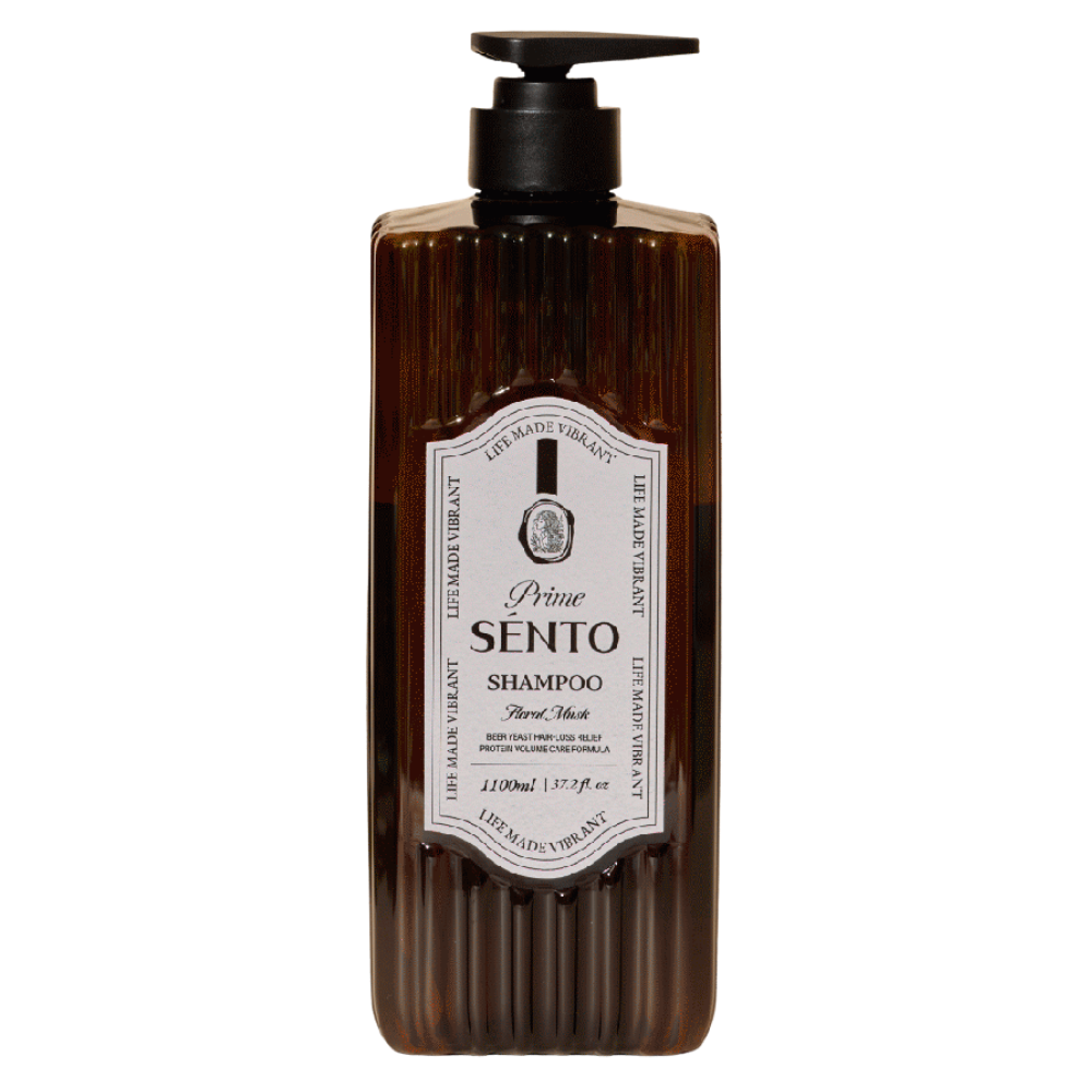 SENTO SENTO Prime 120,000PPM Brewer’s Yeast Anti-Hair Loss Protein Scalp Care Volume Shampoo (Floral Musk Scent) - 1,100ml -