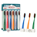 SENTO SENTO Prime Deep Clean Ultra-Fine Bristle Jumbo Toothbrush - 12 Pack - daily care - front bottle shot