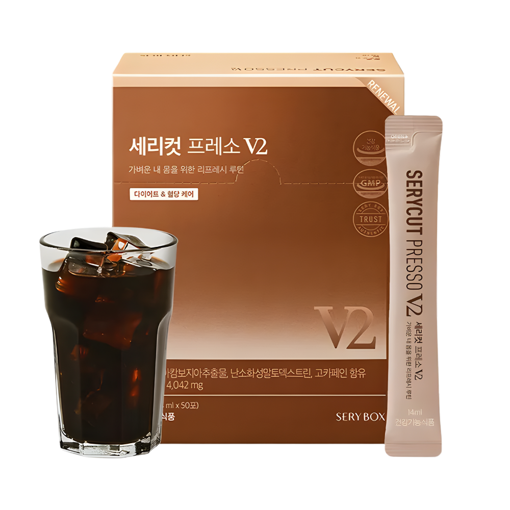 SERY BOX SERY BOX Serycut Presso V2 700ml (50 Sticks) - exfoliating - front bottle shot