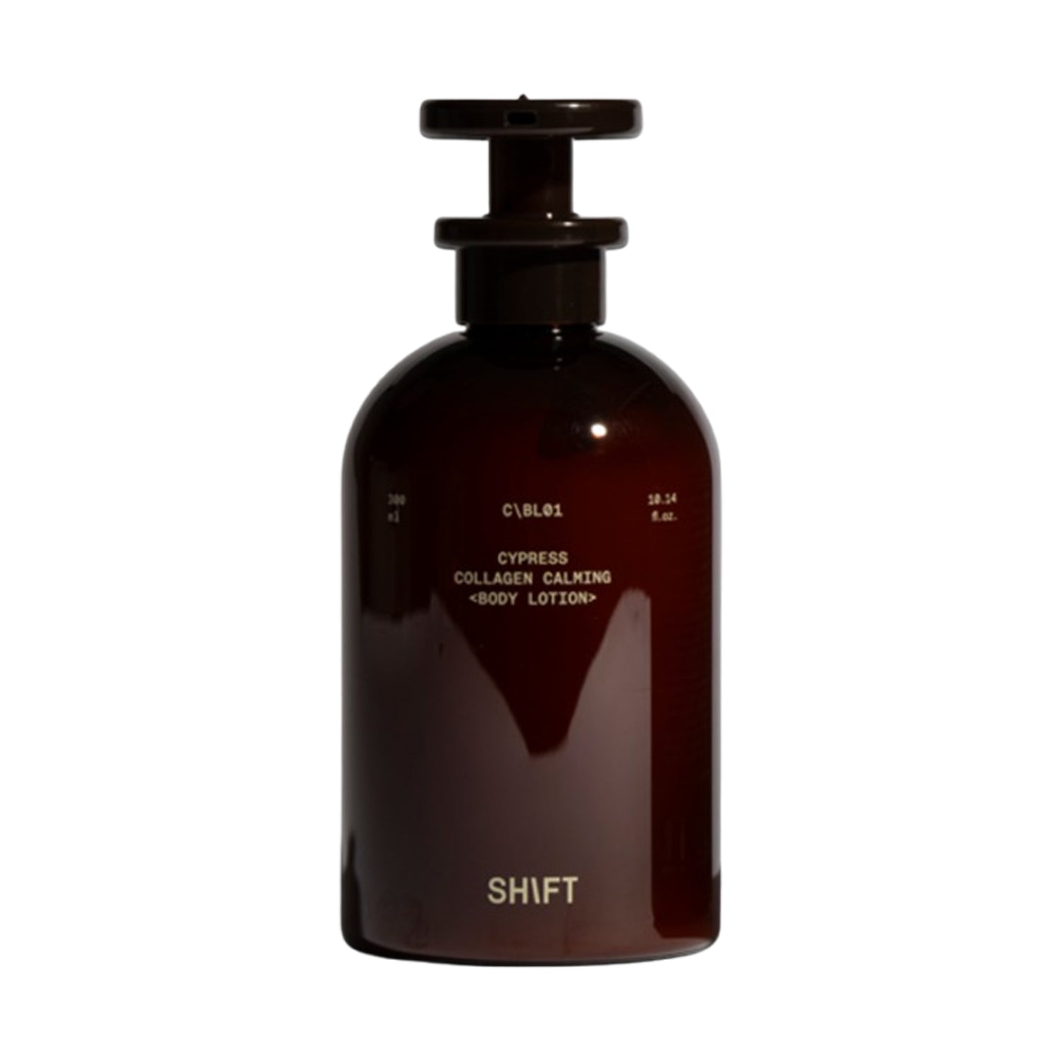 SHIFT SHIFT Cypress Collagen Calming Body Lotion 300ml - hydrating - front bottle shot