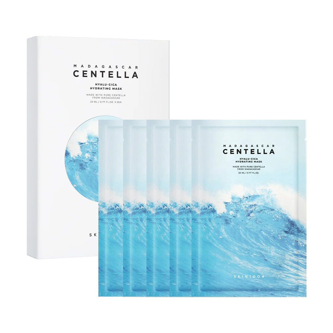 SKIN1004 SKIN1004 Hyalu-Cica Hydrating Mask 23ml 5ea - hydrating - front bottle shot