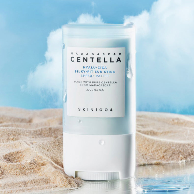 SKIN1004 SKIN1004 Madagascar Centella Hyalu-Cica Silky-Fit Sun Stick SPF50+ PA++++ 20g - hydrating - front bottle shot