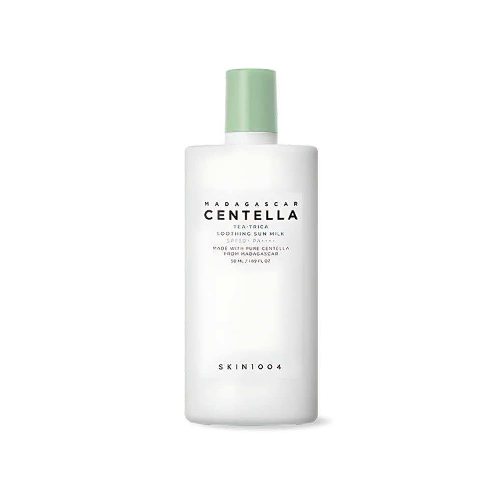 SKIN1004 SKIN1004 Madagascar Centella Tea-Trica Soothing Sun Milk 50ml - hydrating - front bottle shot