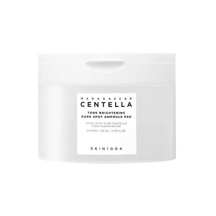 SKIN1004 SKIN1004 Madagascar Centella Tone Brightening Dark Spot Ampoule Pads 130ml 60ea - hydrating - front bottle shot