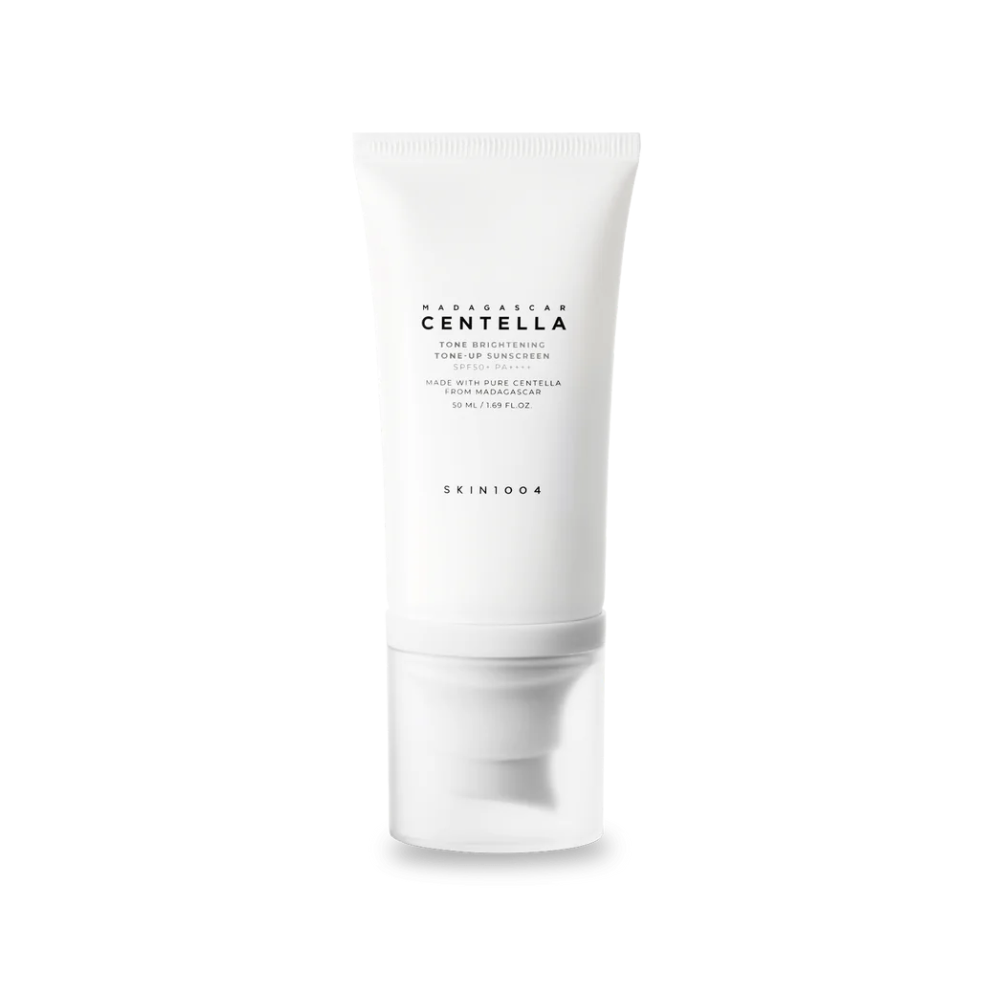 SKIN1004 SKIN1004 Madagascar Tone Brightening Tone Up Sunscreen SPF50+ PA++++ 50ml - soothing - front bottle shot