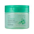 SKINFOOD SKINFOOD Basil Tea Tree C-Nic Cooling Pad 180g (70 Sheets) - hydrating - front bottle shot