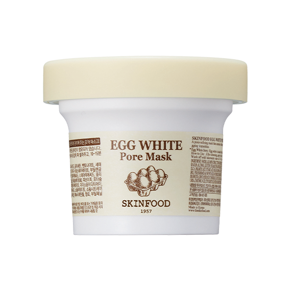 SKINFOOD SKINFOOD Egg White Pore Mask 120g - soothing - front bottle shot