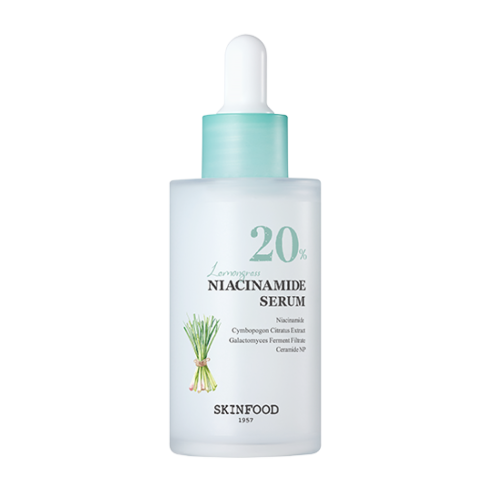 SKINFOOD SKINFOOD Lemongrass Niacinamide 20 Serum 50ml - hydrating - front bottle shot