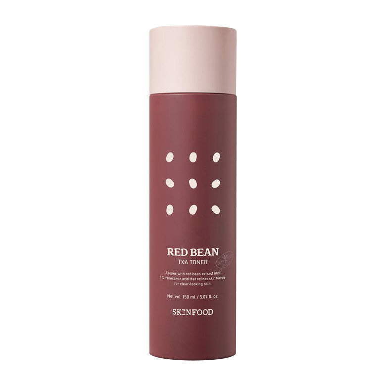 SKINFOOD SKINFOOD Red Bean Tranexamic Acid Toner  150ml - soothing - front bottle shot
