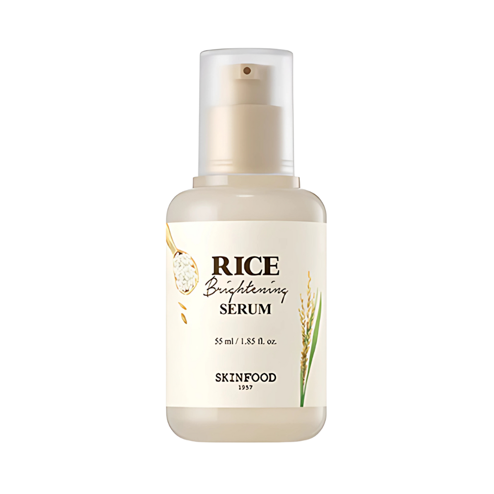 SKINFOOD SKINFOOD Rice Brightening Serum 55ml - pore care - front bottle shot