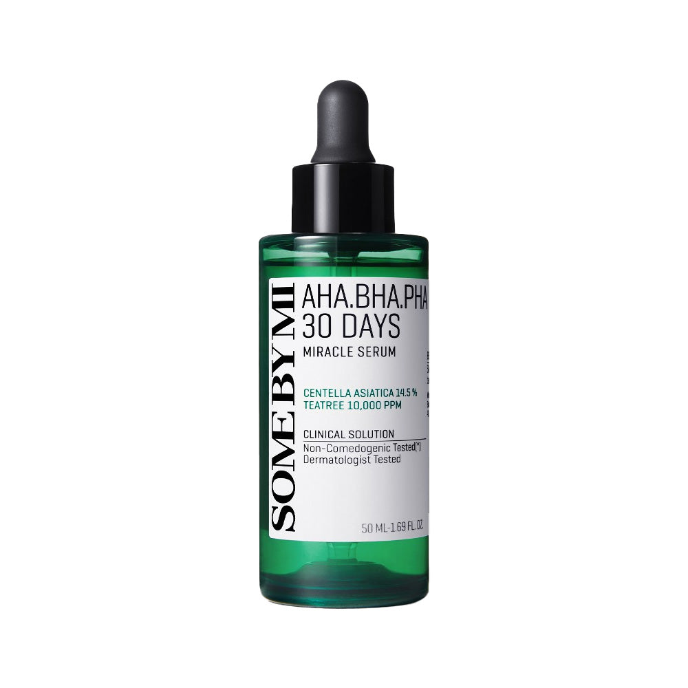 SOME BY MI SOME BY MI AHA BHA PHA 30 Days Miracle Serum 50ml - hydrating - front bottle shot