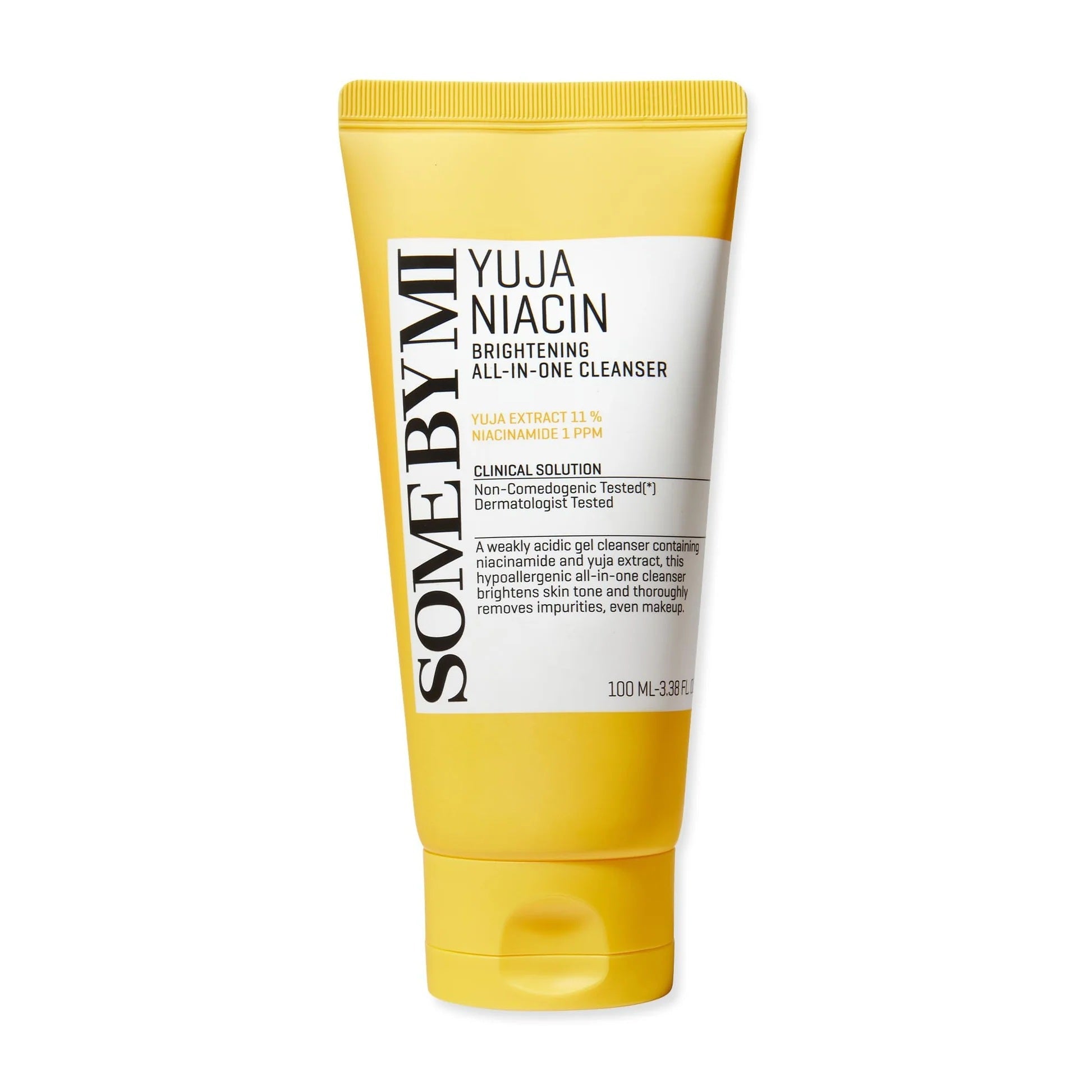 SOME BY MI SOME BY MI Yuja Niacin Brightening All In One Cleanser 100ml - hydrating - front bottle shot