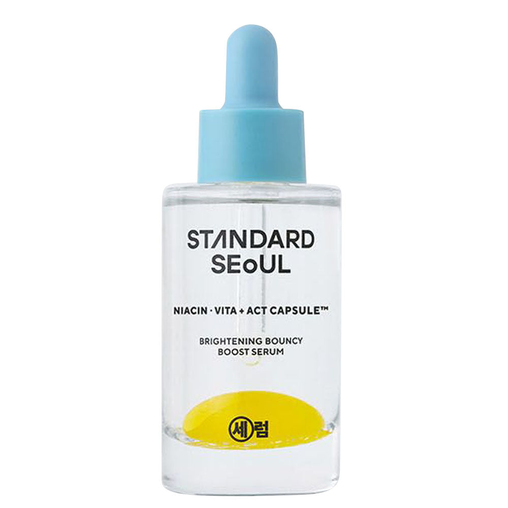STANDARD SEoUL STANDARD SEoUL Brightening Bouncy Boost Serum 30ml - hydrating - front bottle shot