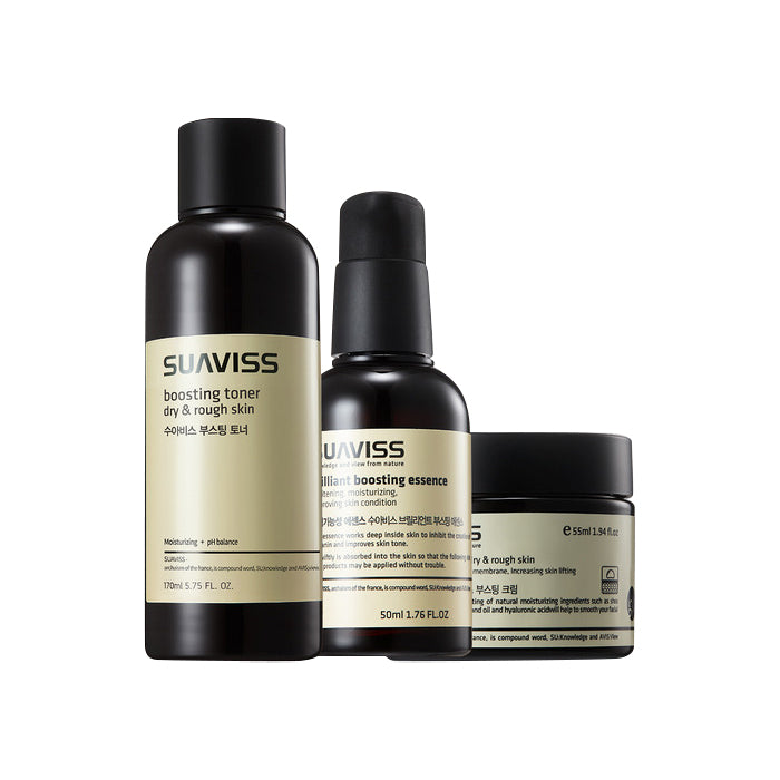 SUAVISS SUAVISS Basic Lotion Care 3-Piece Set For Dry Skin - hydrating - front bottle shot