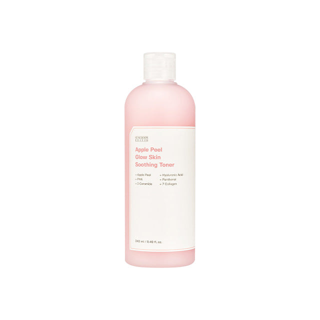 SUNGBOON EDITOR SUNGBOON EDITOR Apple Peel Glow Skin Soothing Toner 340ml - hydrating - front bottle shot