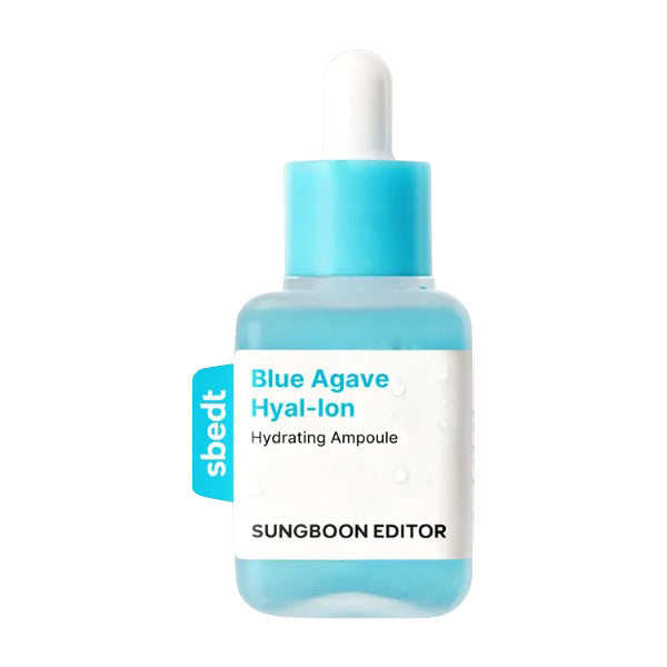 SUNGBOON EDITOR SUNGBOON EDITOR Blue Agave Hyal-ion Moisture Ampoule 40ml - hydrating - front bottle shot