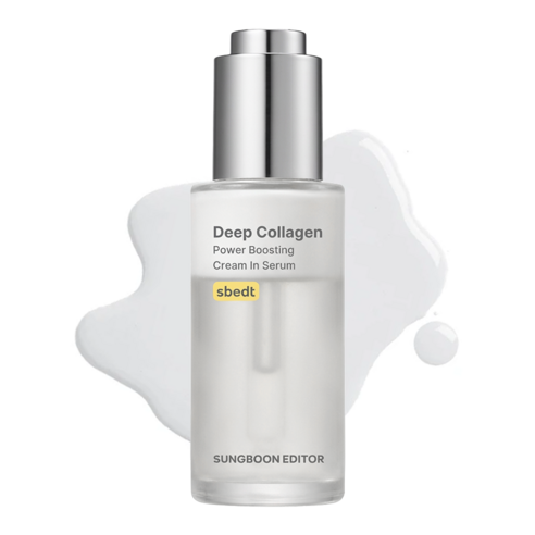 SUNGBOON EDITOR SUNGBOON EDITOR Deep Collagen Power Boosting Cream In Serum 30ml - hydrating - front bottle shot