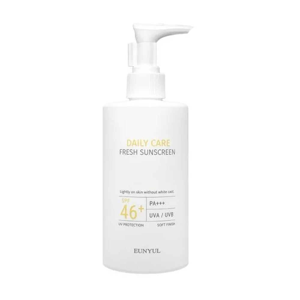 EUNYUL EUNYUL Daily Care Fresh Sunscreen Pump Version 300ml SPF46+ PA+++ - hydrating - front bottle shot