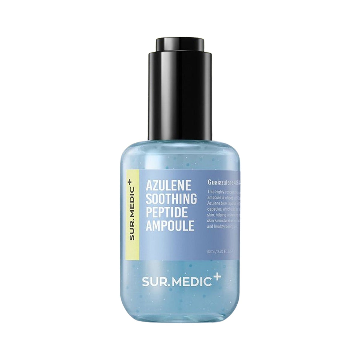 SUR.MEDIC+ SUR.MEDIC+ Azulene Soothing Peptide Ampoule 80ml - hydrating - front bottle shot