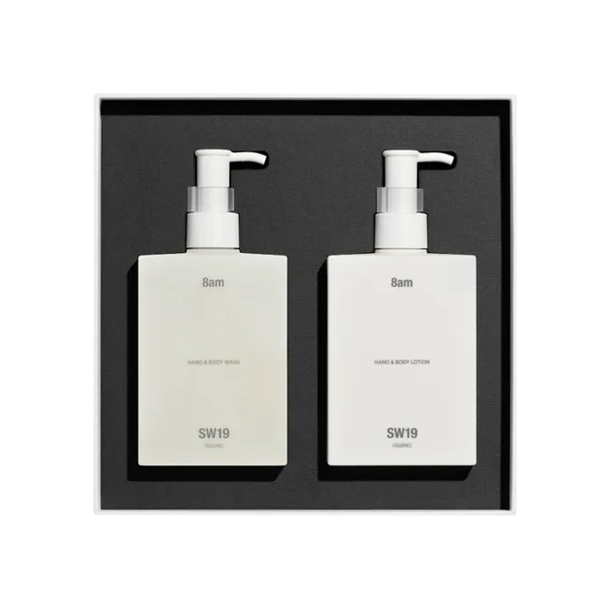 SW19 SW19 8am Hand & Body Care Set - hydrating - front bottle shot