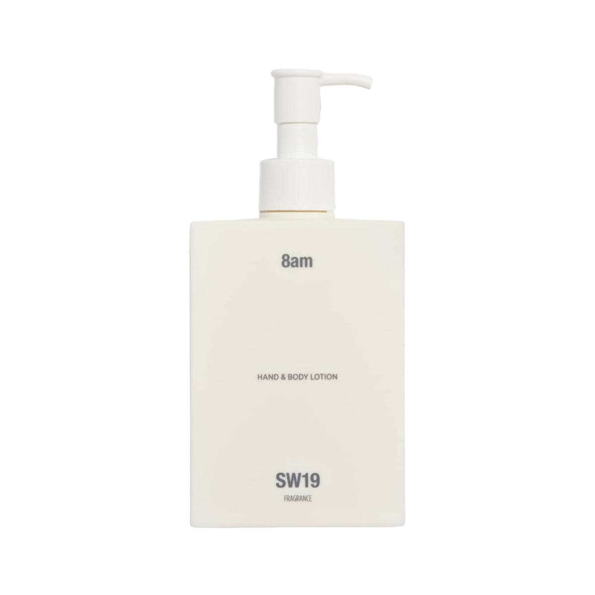 SW19 SW19 8am Hand & Body Lotion 275ml - hydrating - front bottle shot