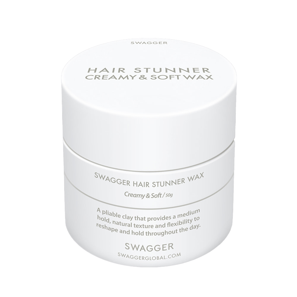 SWAGGER SWAGGER Hair Stunner Wax Creamy & Soft 50g - cleansing - front bottle shot
