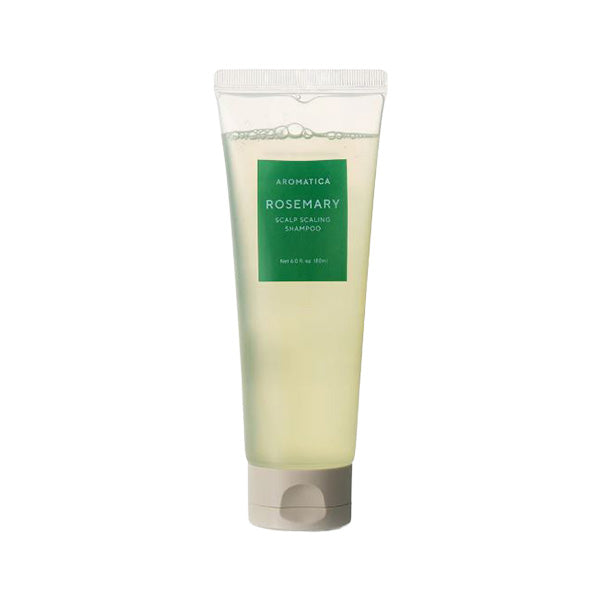 AROMATICA AROMATICA Rosemary Scalp Scaling Shampoo 180ml - nourishing - front bottle shot