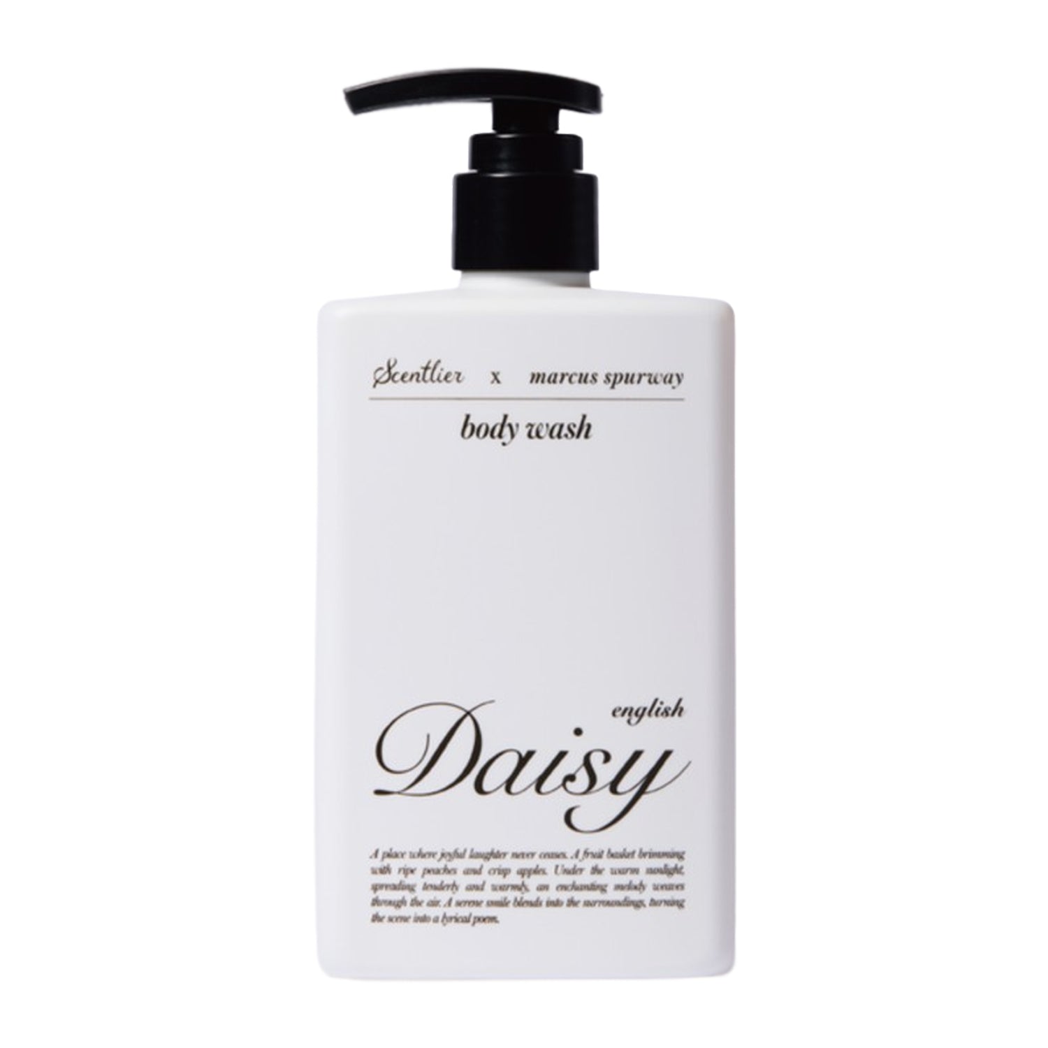Scentlier Scentlier English Daisy Perfume Body Wash 320ml - cleansing - front bottle shot