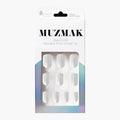 MUZMAK MUZMAK Nail Tips 36pcs #Seed Pearl(Regular Square) - brightening - front bottle shot