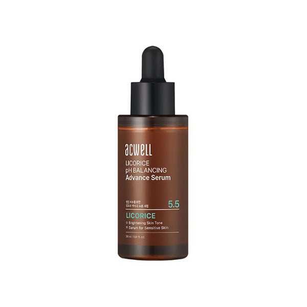 acwell Acwell Licorice Water pH Balancing Advance Serum 30ml - hydrating - front bottle shot
