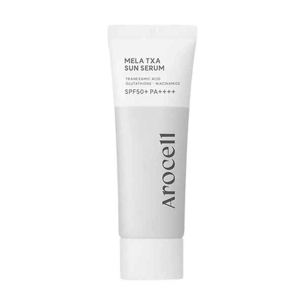 AROCELL AROCELL MelaTXA Sun Serum SPF50+ PA++++  40ml - hydrating - front bottle shot