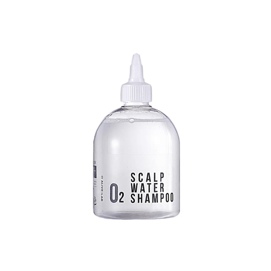 ALIVE:LAB ALIVE:LAB O2 Scalp Water Shampoo 350ml - soothing - front bottle shot