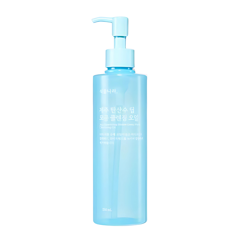 Shingmulnara Shingmulnara Jeju Sparkling Water Deep Pore Cleansing Oil 200ml - hydrating - front bottle shot