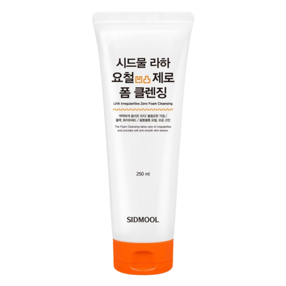 Sidmool Sidmool LHA Irregularities Zero Foam Cleansing 250ml - brightening - front bottle shot