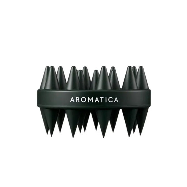 AROMATICA AROMATICA Dual Scalp Care Shampoo Brush 68x42mm - anti-aging - front bottle shot