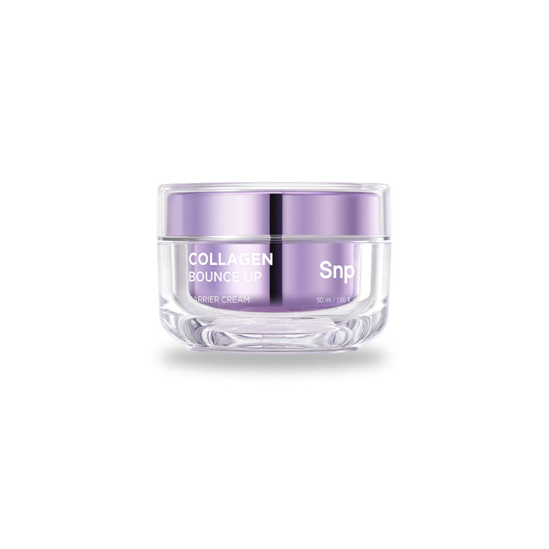 Snp Snp Collagen Bounce Up Barrier Cream 50ml - hydrating - front bottle shot