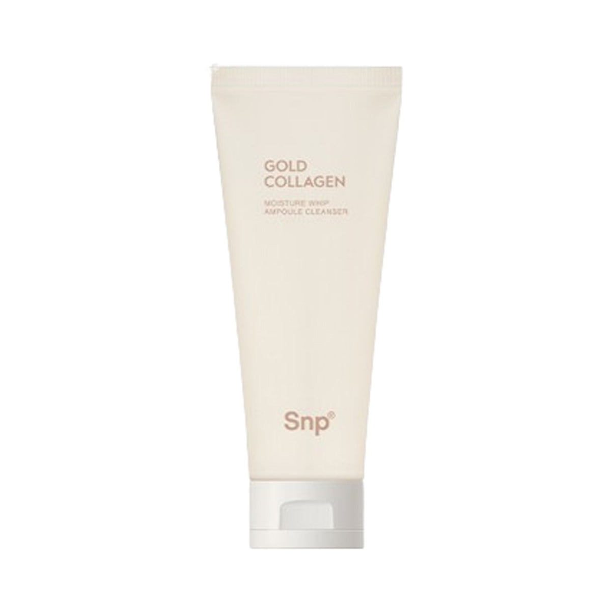 Snp Snp Gold Collagen Moisture Whip Ampoule Cleanser 150ml - soothing - front bottle shot
