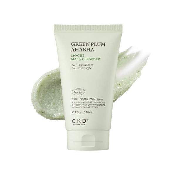 CKD CKD Green Plum AHA BHA Sebum Zero Pack Soap 130g - pore care - front bottle shot