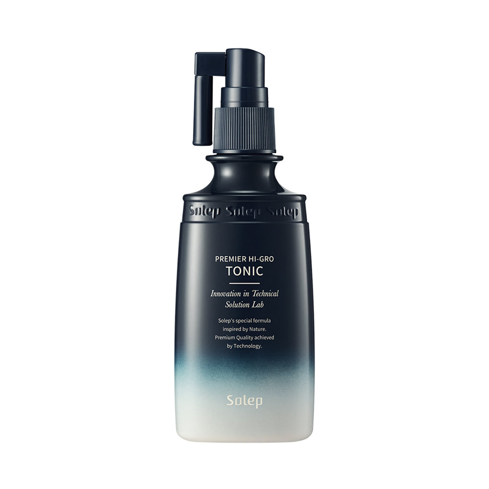 Solep Solep Premier Hi-Gro Hair Tonic 100ml - soothing - front bottle shot