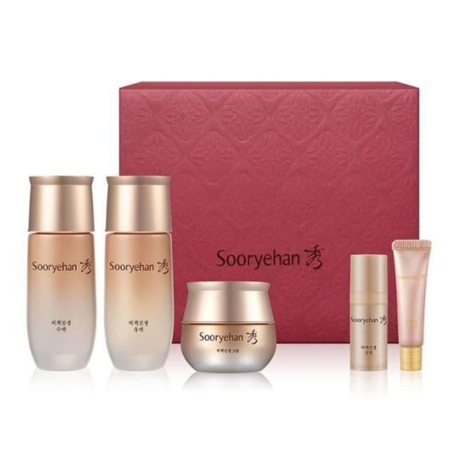 Sooryehan Sooryehan Bichaek Ginseng Smart 3-Piece Special Set (Toner 80ml + Emulsion 80ml + Cream 30ml) - brightening -