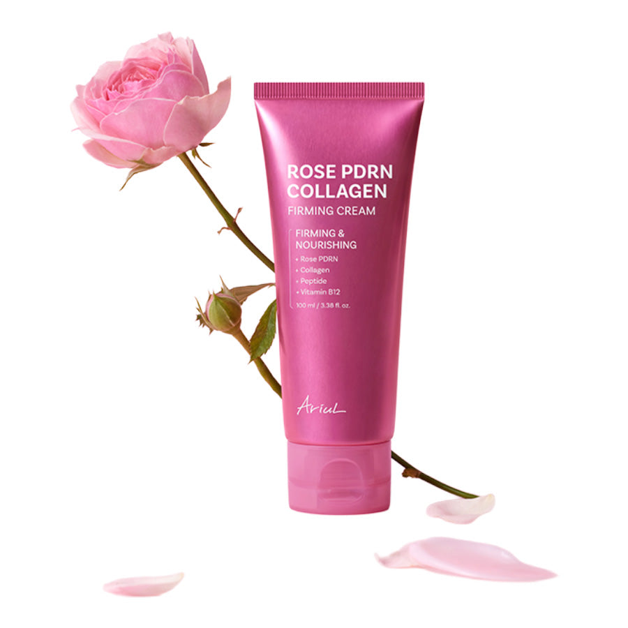 Ariul Ariul Rose PDRN Collagen Firming Cream 100ml - hydrating - front bottle shot
