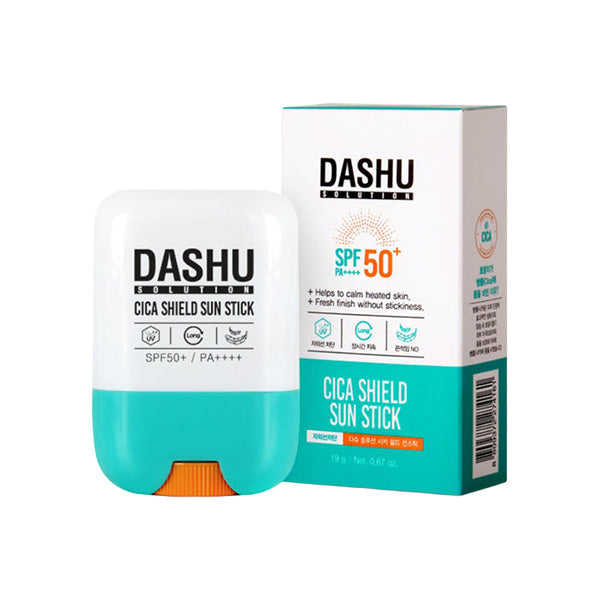 DASHU DASHU Solution Cica Shield Sun Stick SPF50+PA++++ 19g - soothing - front bottle shot