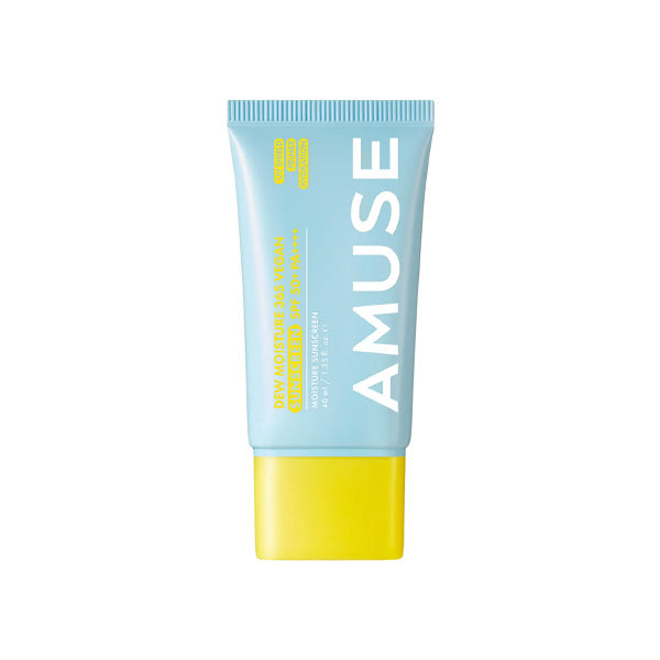 AMUSE AMUSE Dew Moisture 365 Vegan Sunscreen 40ml - hydrating - front bottle shot