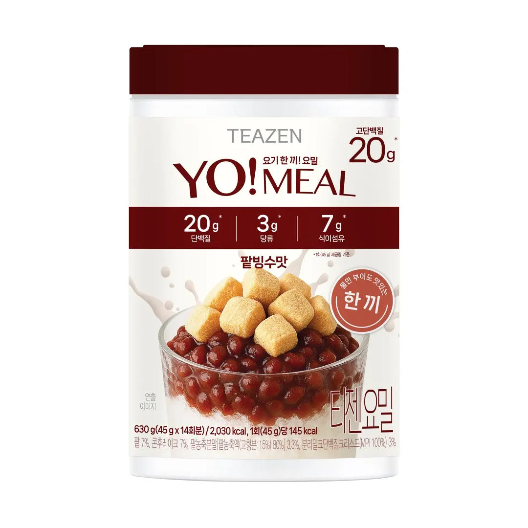 TEAZEN TEAZEN Yo! Meal Red Bean Bingsu 630g - daily care - front bottle shot