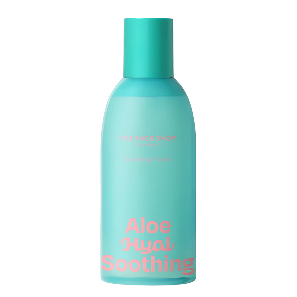 THE FACE SHOP THE FACE SHOP Aloe Hyaluronic Acid Moisture Soothing Toner 250ml - hydrating - front bottle shot